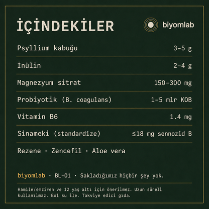 biyomlab° — Günlük Sindirim Desteği
