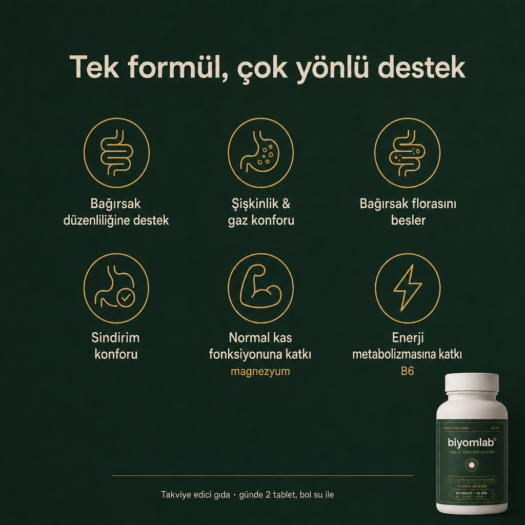 biyomlab° — Günlük Sindirim Desteği