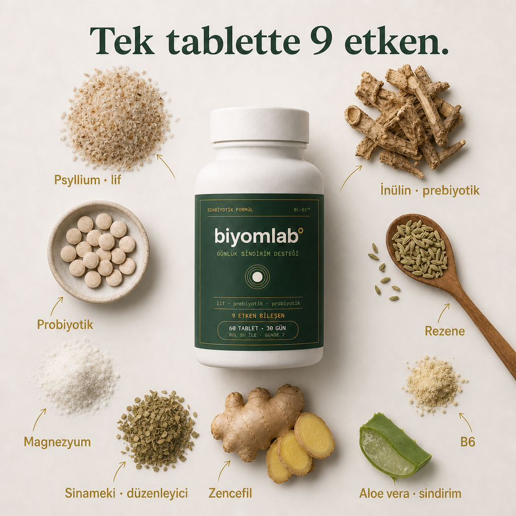 biyomlab° — Günlük Sindirim Desteği